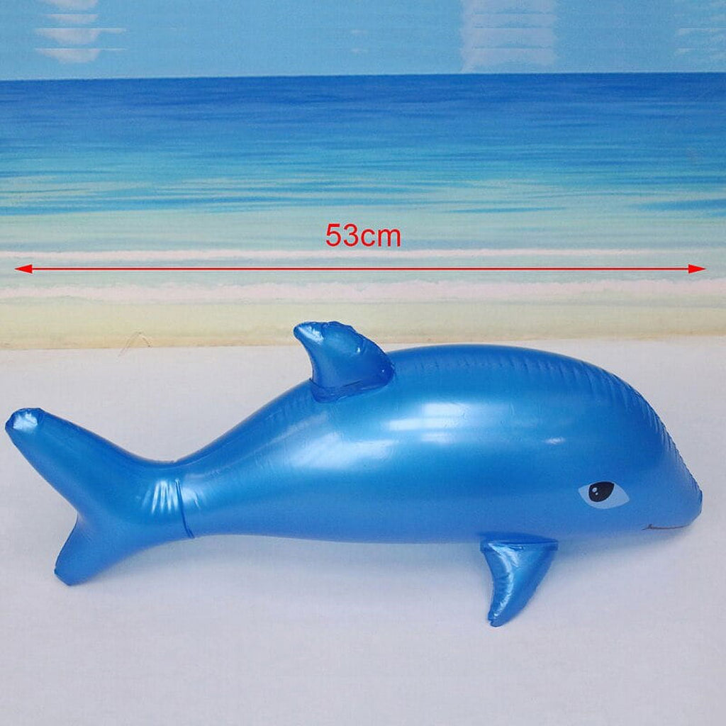 Inflatable Dolphin Beach Swimming Ring Pool Float Water Toy E22828
