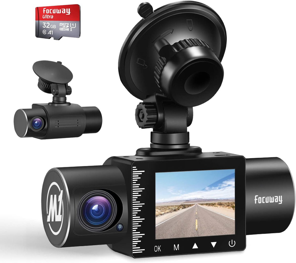 1080P Dual Dash Cam with IR Night Vision G22234