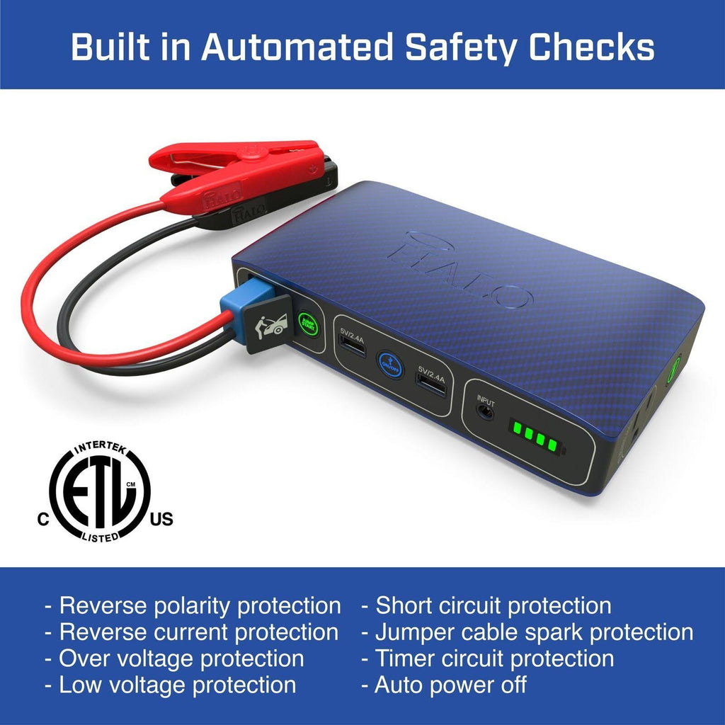 Gold Portable Phone Laptop Charger Car Jump Starter with AC Outlet Z88469