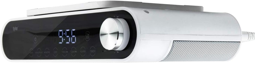 White Bluetooth Under Cabinet Radio E743718
