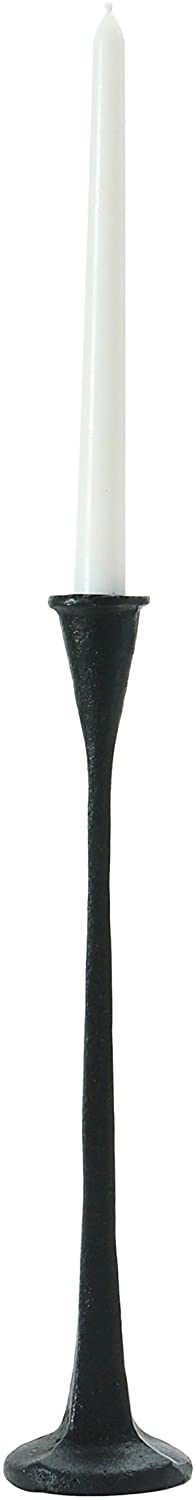 Black Cast Iron Taper Holder V401506