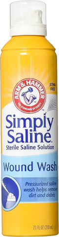 Saline Wound Wash 7.4 Ounce Pack of 4 S60365
