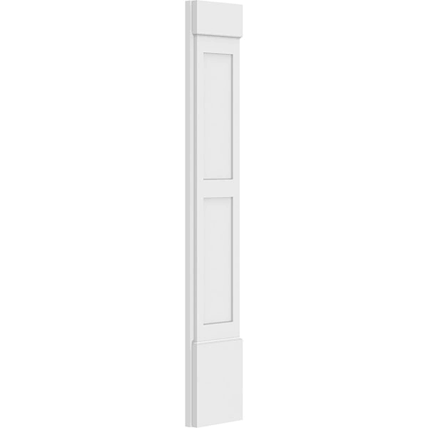Two Equal Flat Panel PVC Pilaster A620187