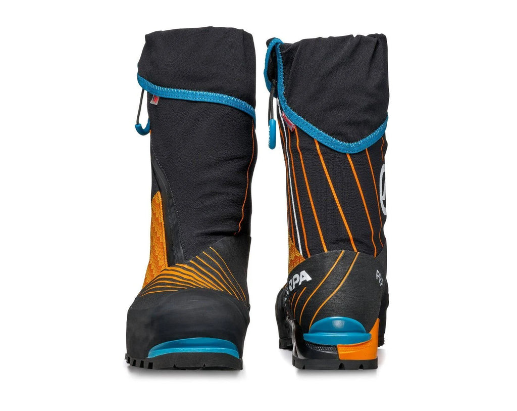 Black/Bright Orange 44.5 Climbing Shoes O2185