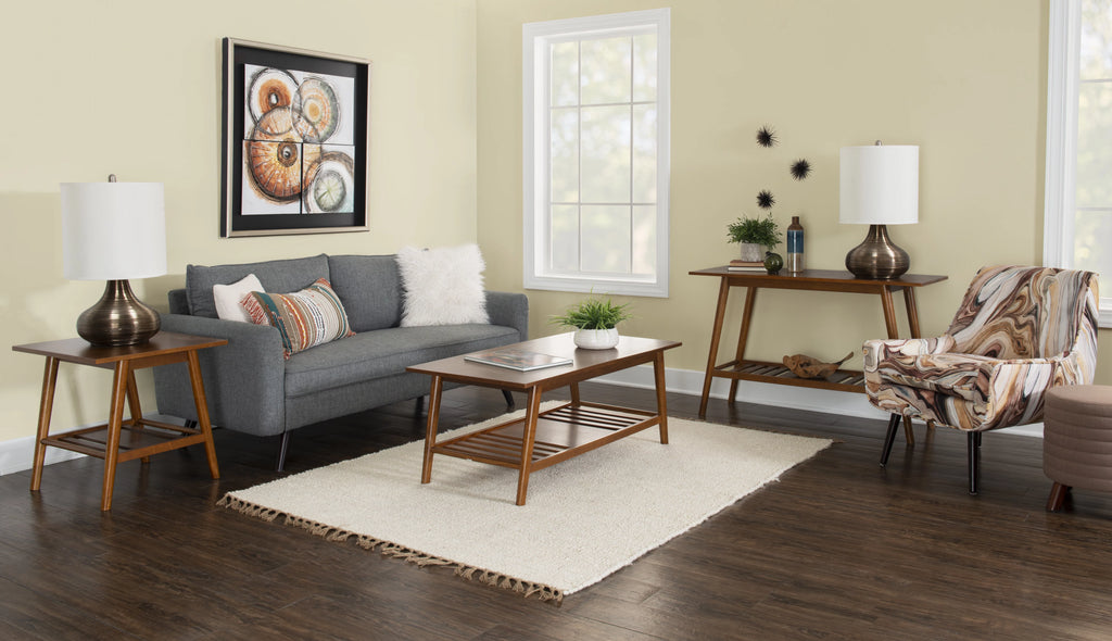 Brown Console Table with Shelf C102601