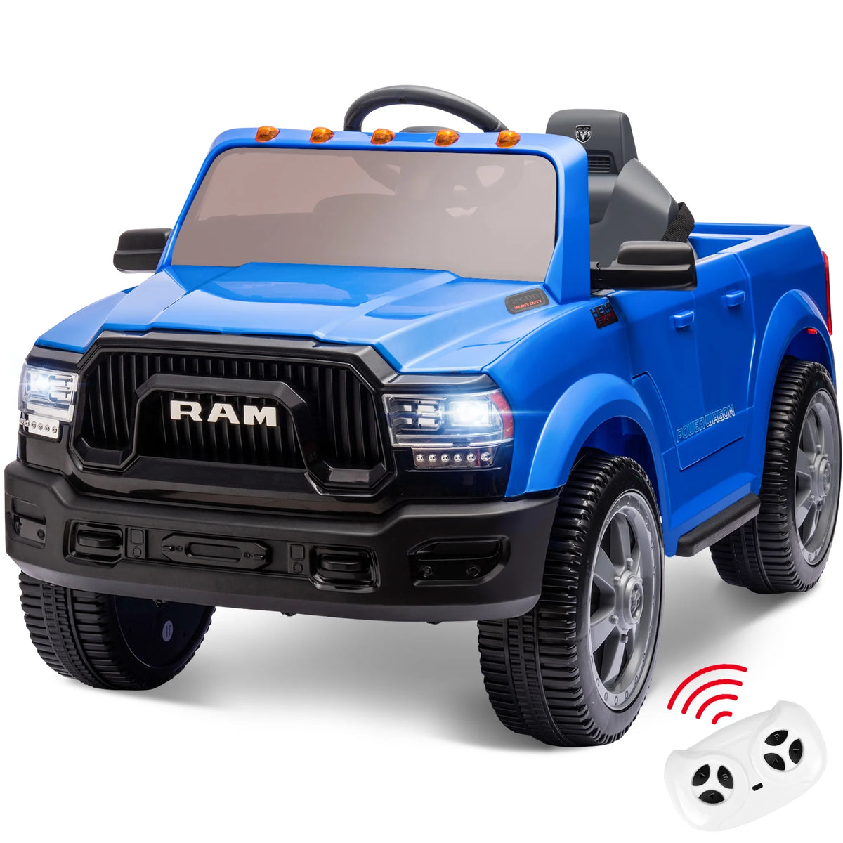 12V Powered Ride On Truck Car with Parents Remote Control, Red P3049