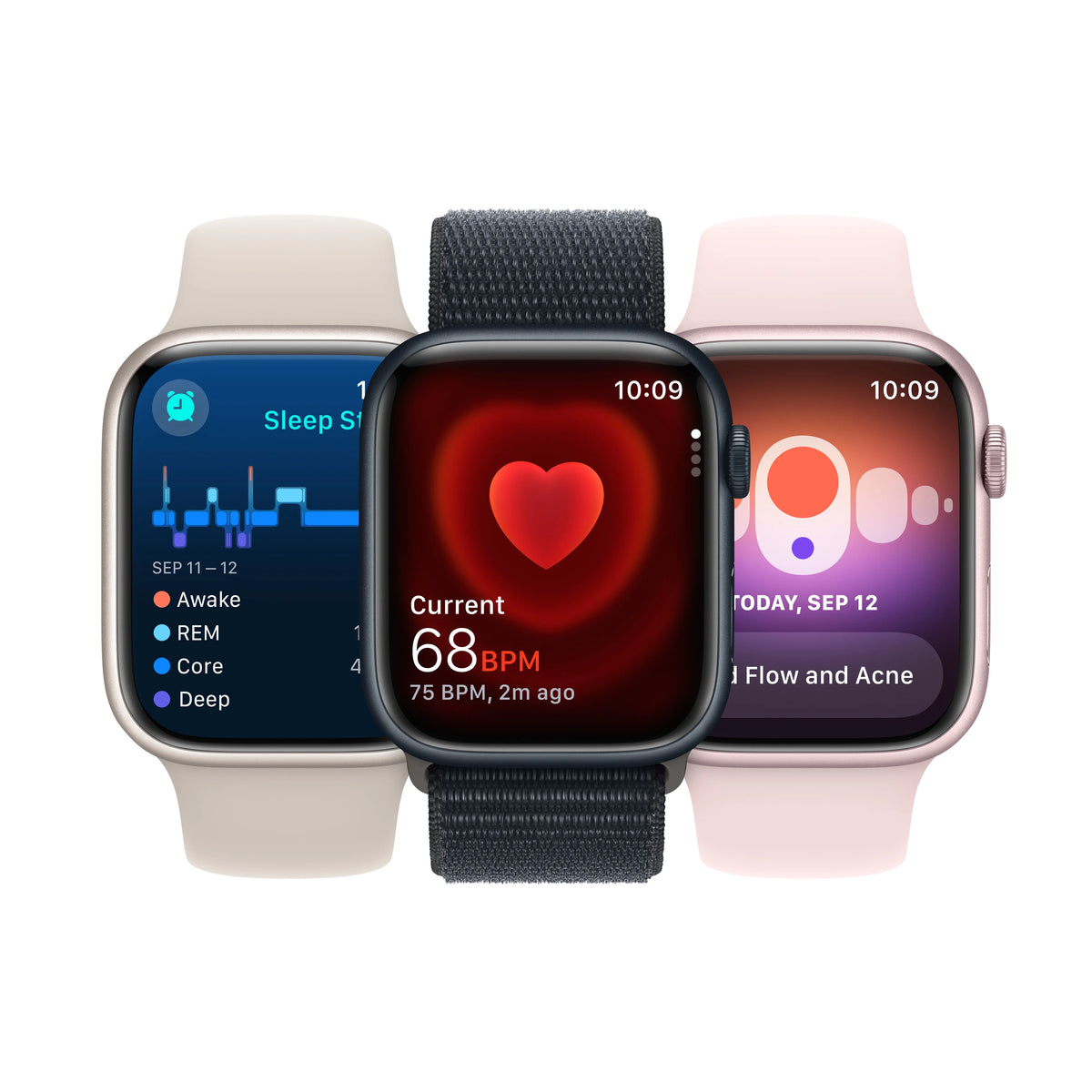 Silver Aluminum Case 45mm Sport Band Fitness Tracker D146745