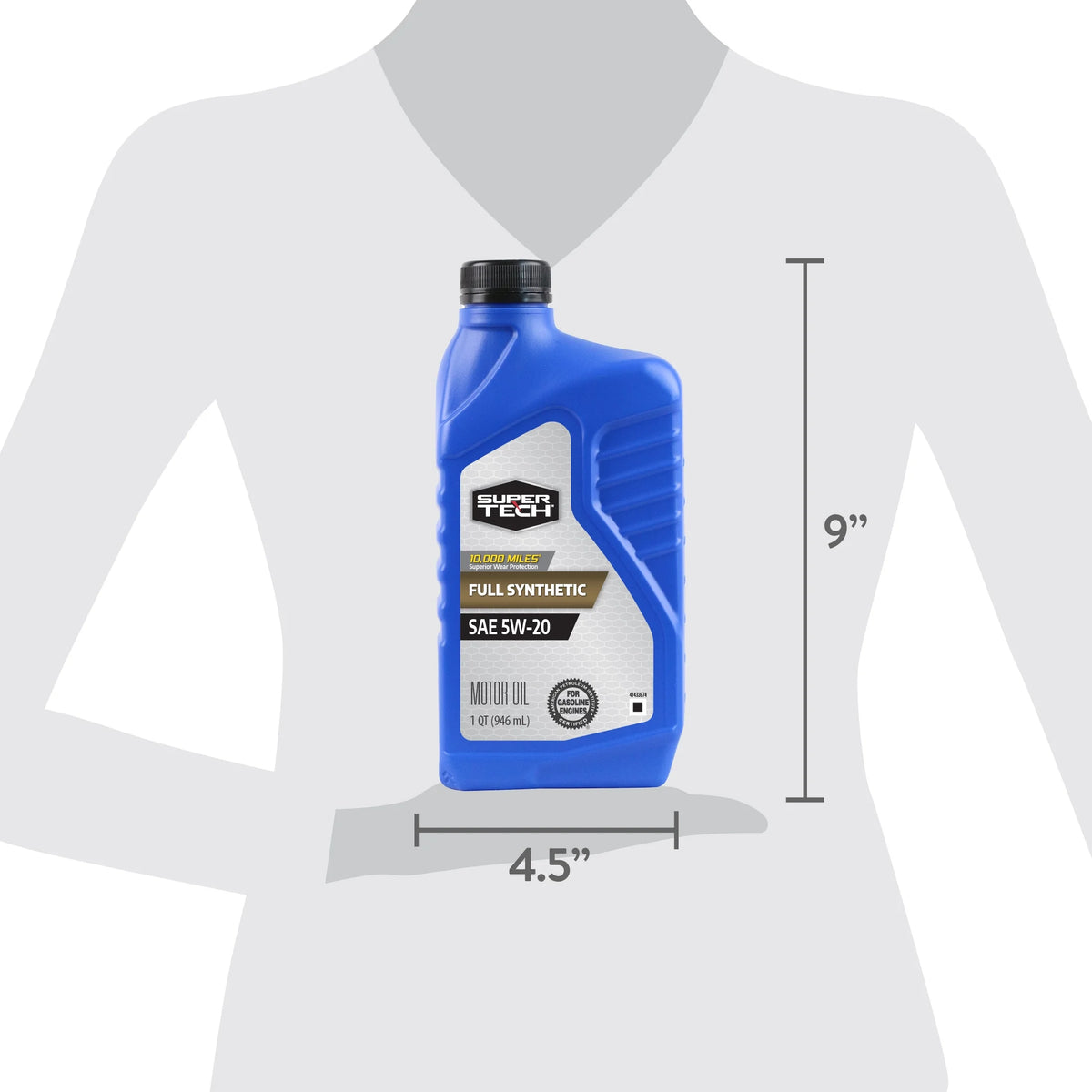 Full Synthetic SAE 5W-20 Motor Oil, 1 Quart I40333