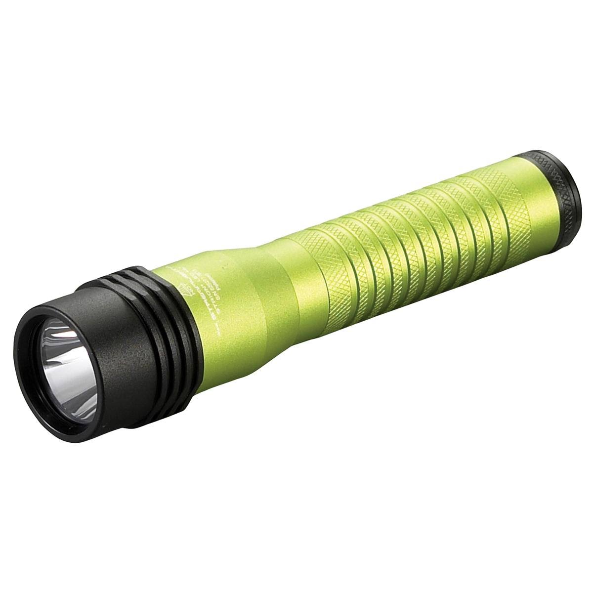 Green LED Flashlight with Piggyback Charger V9164