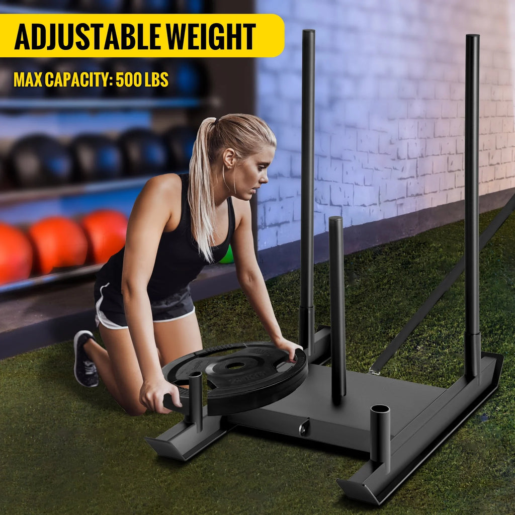 500lbs Capacity Training Sled N4256