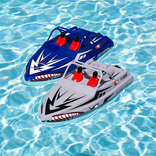 Silver Self-Righting Deep-V Jet Boat N615