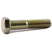 5/8-11 x 4 Grade 8 Hex Cap Screw Yellow Zinc Plated T513