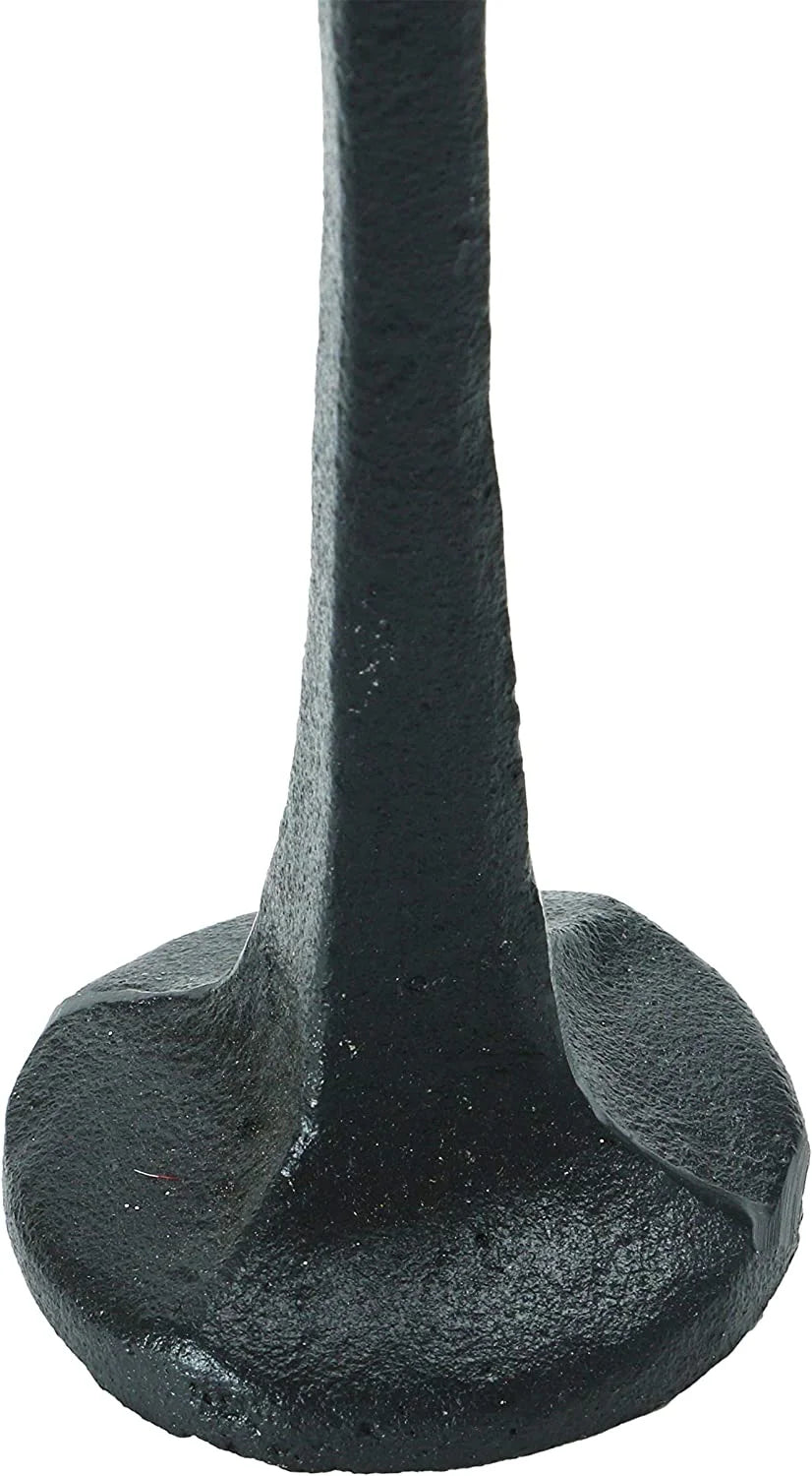 Black Cast Iron Taper Holder V401506