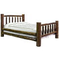 Bed with Laser Engraved Bronc Full H91943