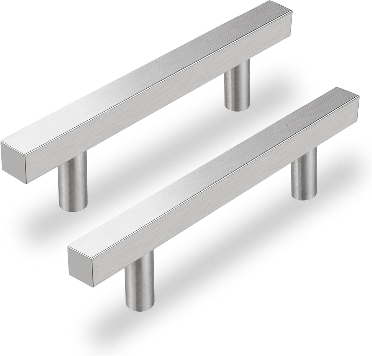25 Pack Brushed Nickel Cabinet Pulls 3 inch C387