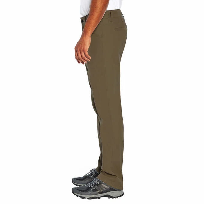 Green 32 x 30 Water Resistant Stretch Trek Pants X23754