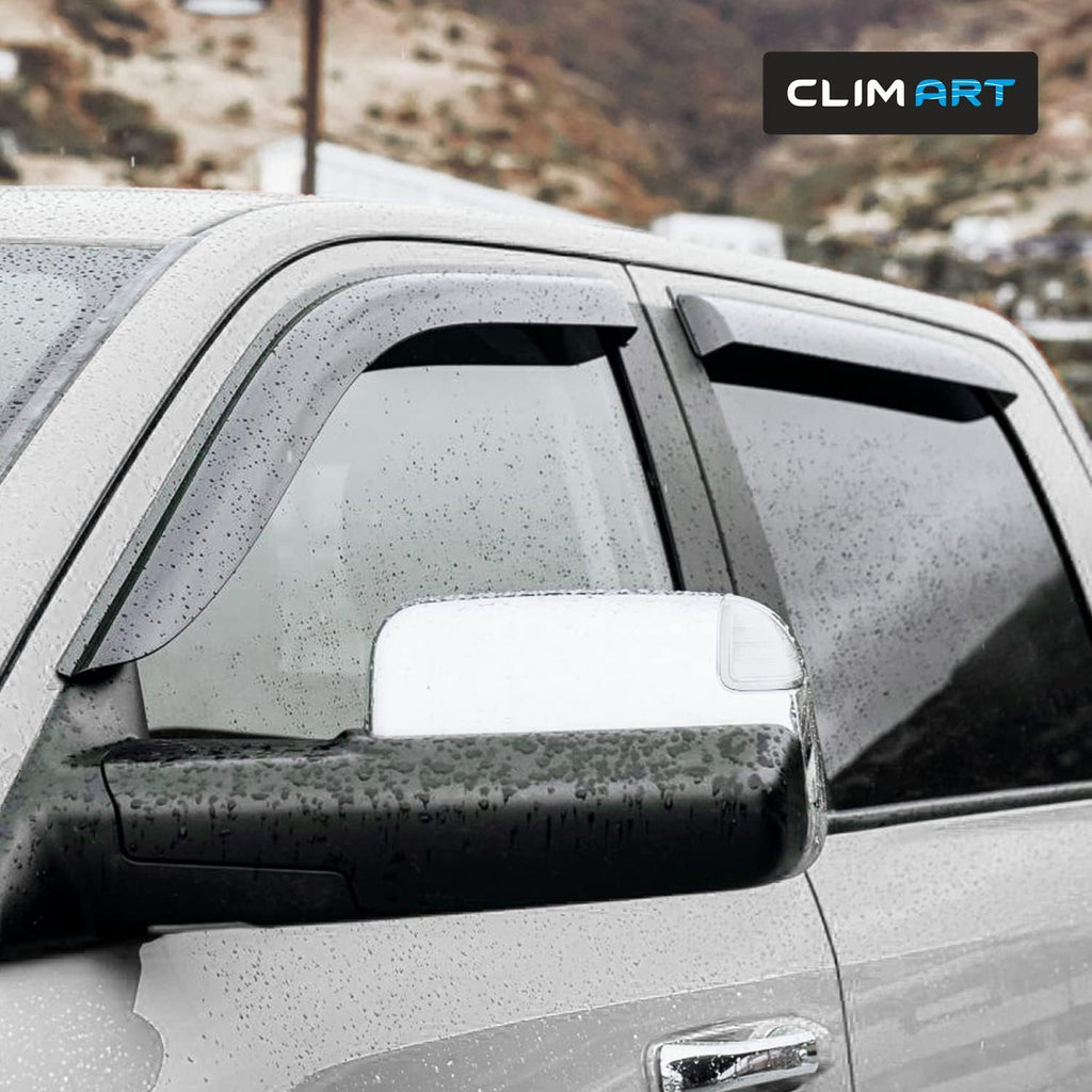Dark Smoke Tape-on Window Deflectors 4 pcs Z62963