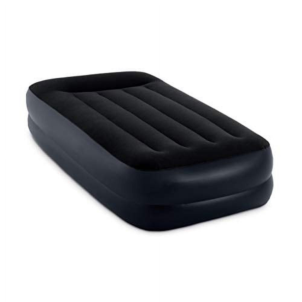 Twin Pillow Rest Raised Airbed with Internal Pump M2392