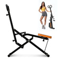 Foldable Squat Machine with Resistance Bands and Display Q5224