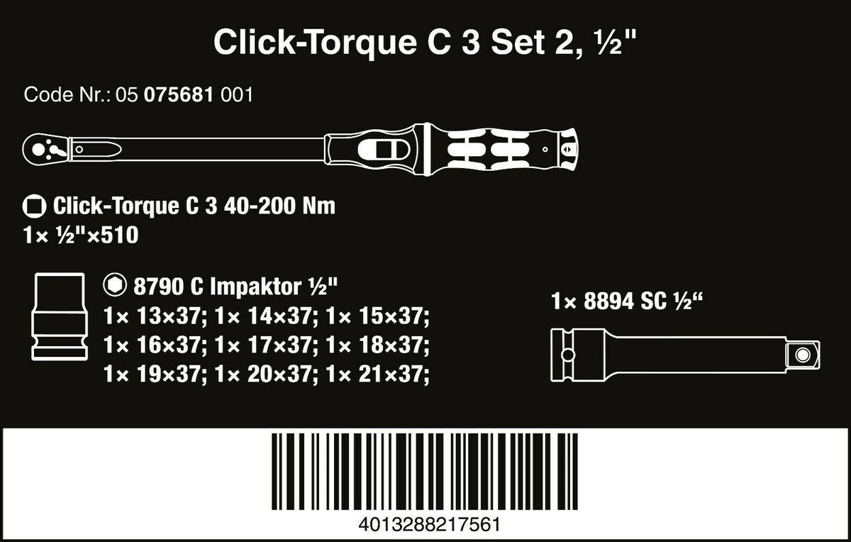 11 Piece Torque Screwdriver Set R423