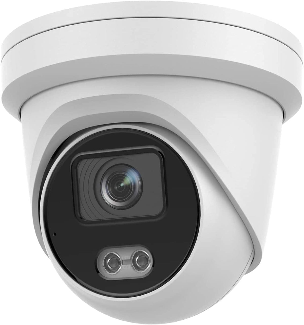 4MP Outdoor PoE Turret IP Camera, 2.8mm, EXIR 98ft Night Vision, Built-in Mic, IP67 Waterproof, H.265+ U821