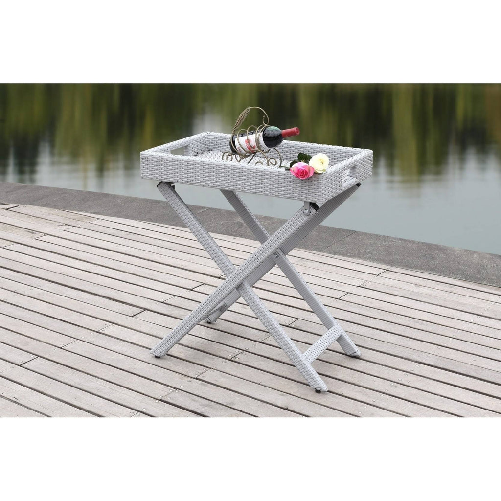 Grey Folding Tray Table G8207
