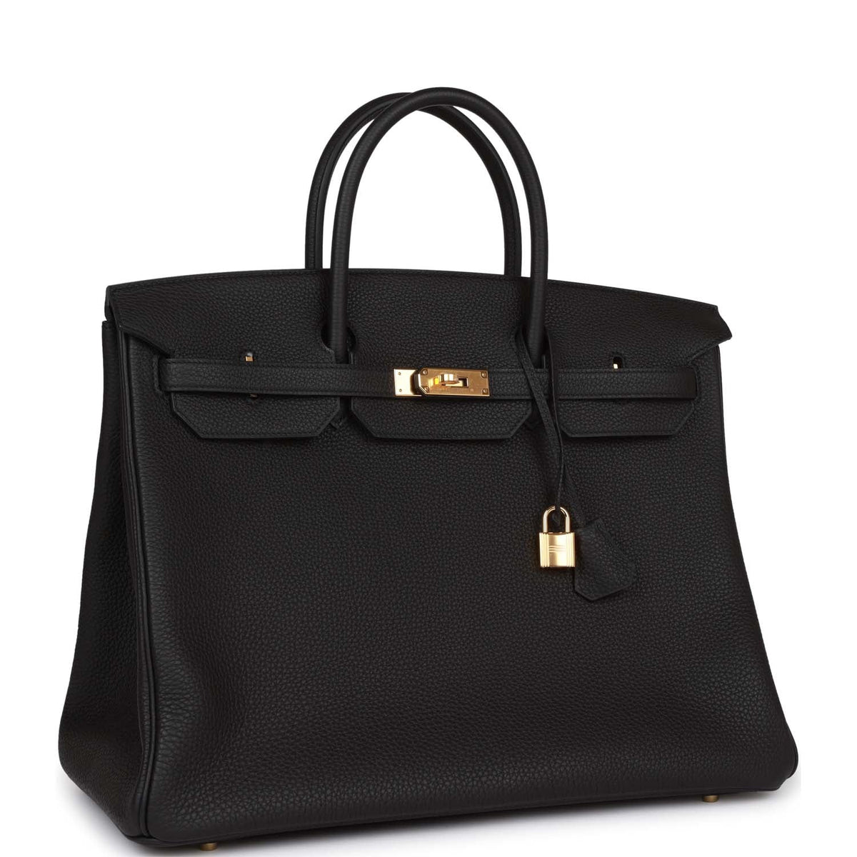 Black Leather Handbag Z68909