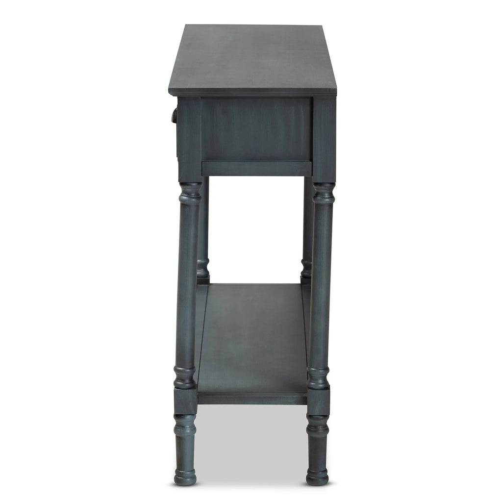 Modern Metal Console Table with Drawer O1992
