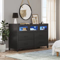 White 7 Drawer Wooden Dresser B20109