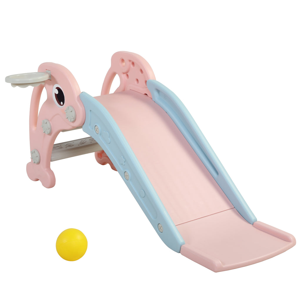 Toddler Slide with Basketball Hoop C18470