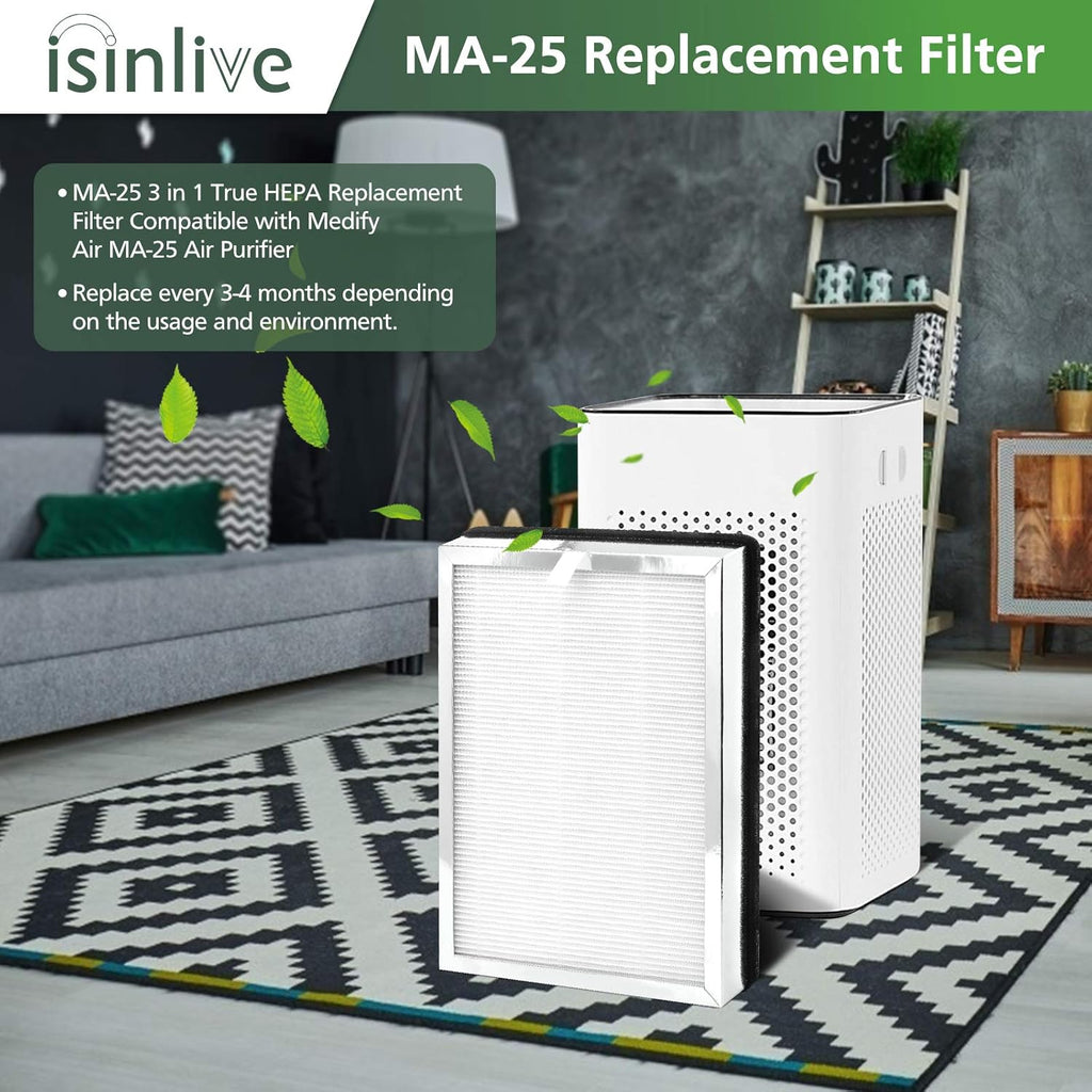 H13 True HEPA Replacement Filter 4 Pack M9409