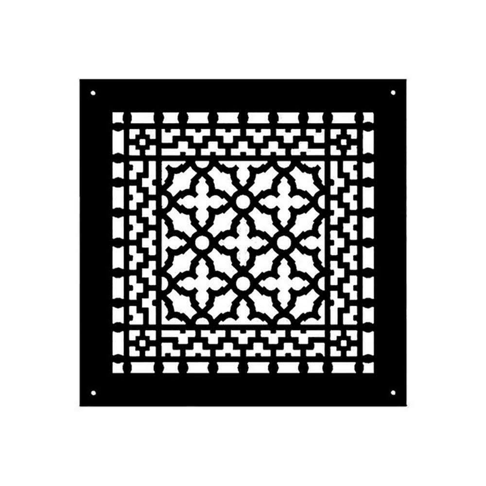 Cast Iron Grille, Black N3063