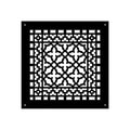 Cast Iron Grille, Black N3063