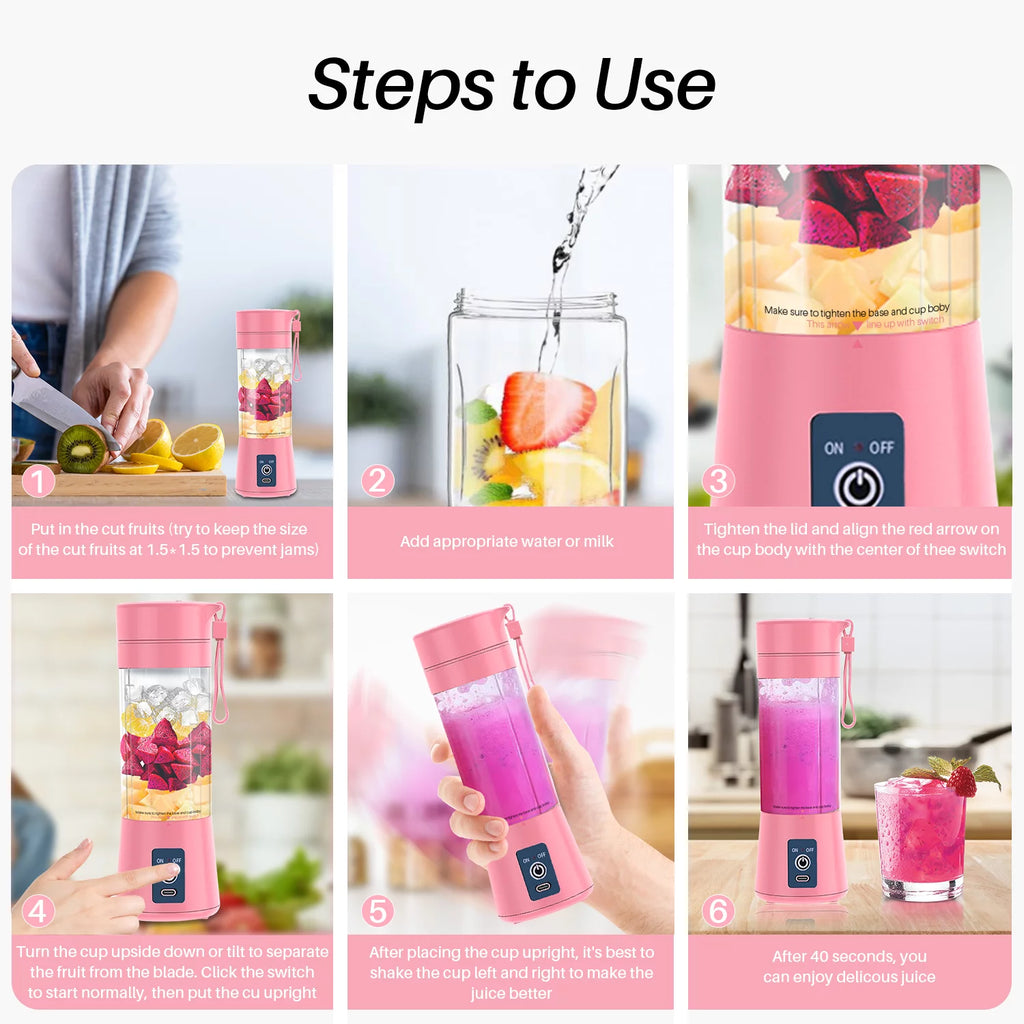 Portable USB Rechargeable Personal Blender X753