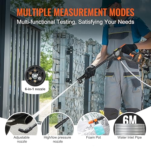 Cordless 580-PSI 1.1 GPM Handheld Pressure Washer D2907
