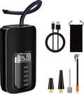 Blue 12V DC Cordless Tire Inflator with LED Flashlight X170