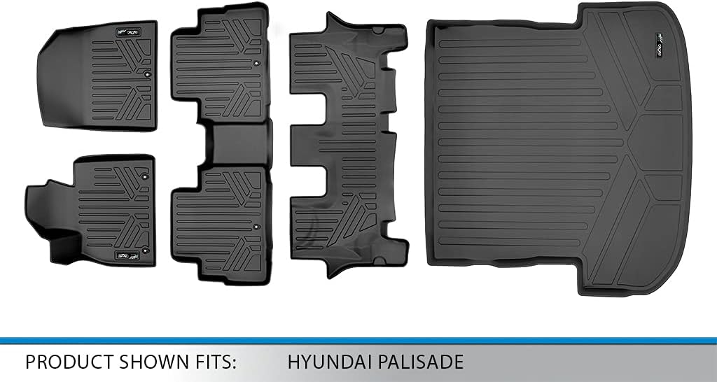Black Custom Fit Floor Mats Set D476