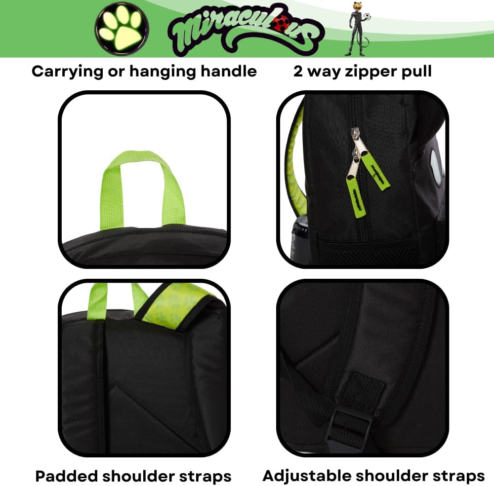 16 inch Black Backpack P4273