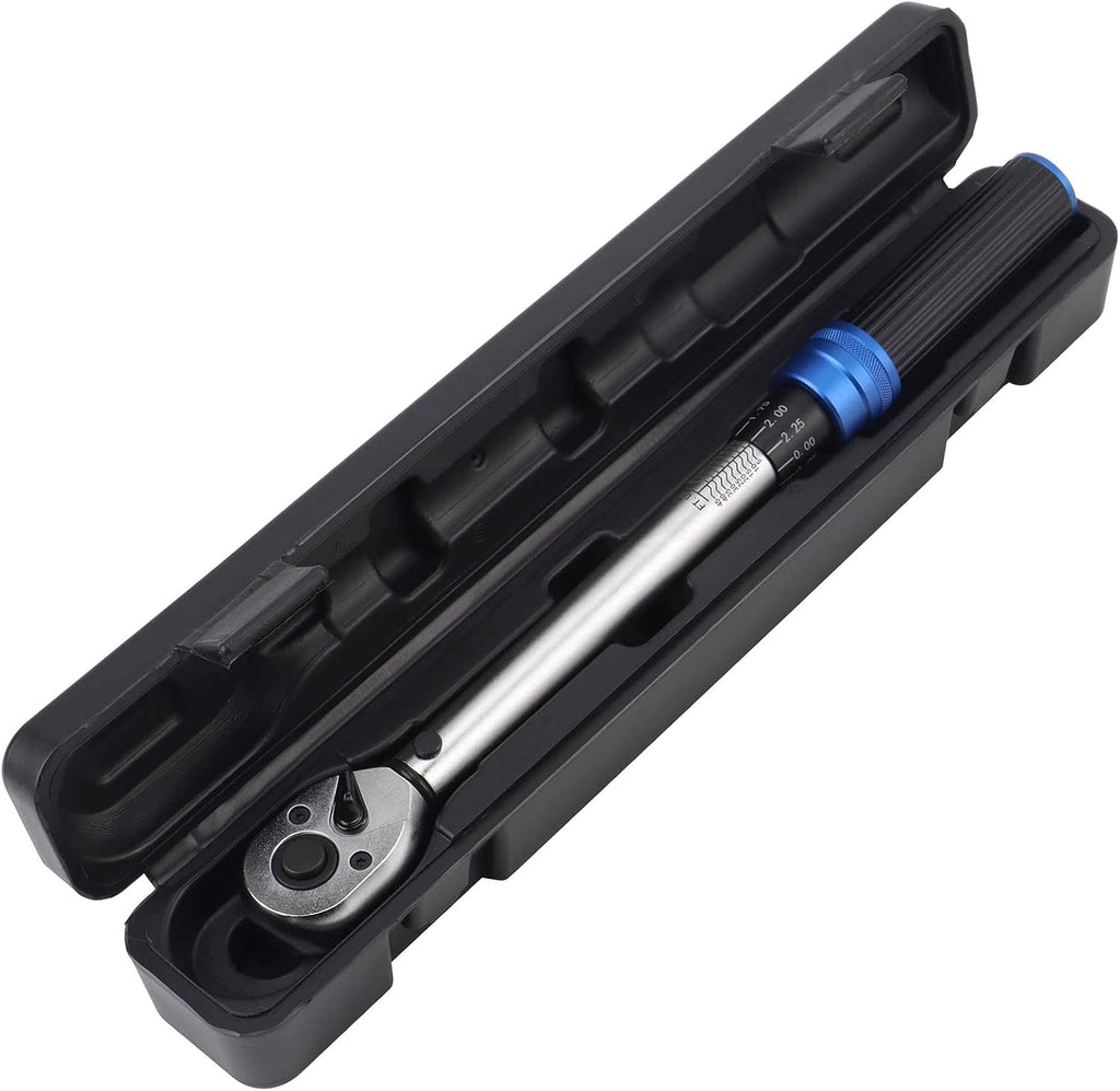 3/8-Inch Drive Click Torque Wrench, Preset, Dual Torque Scales, Pack of 2 O83802