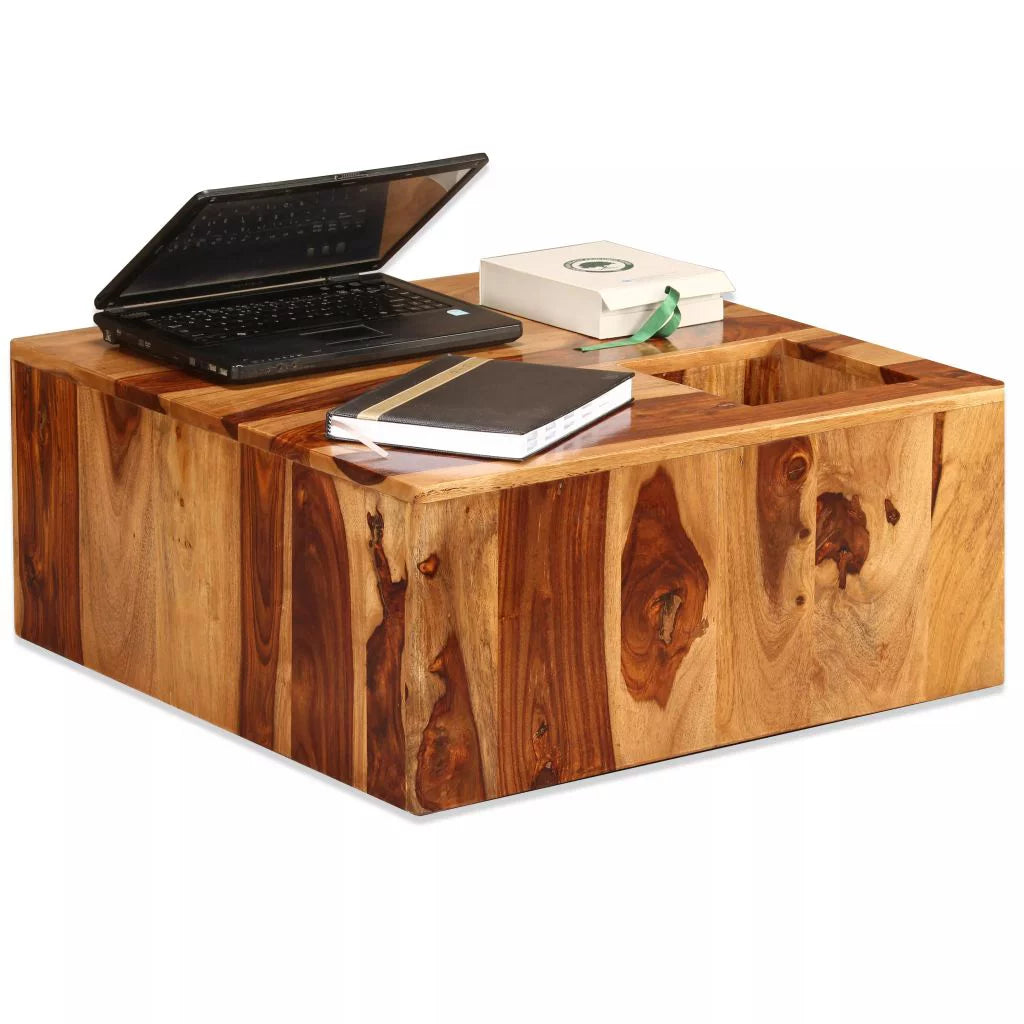 Solid Sheesham Wood Coffee Table B7040