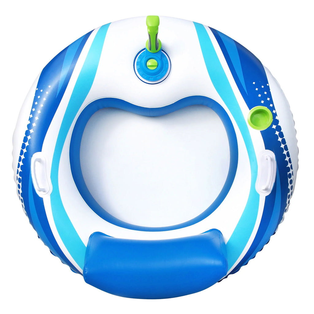 Motorized Battery Powered Inflatable Pool Water Float D6622