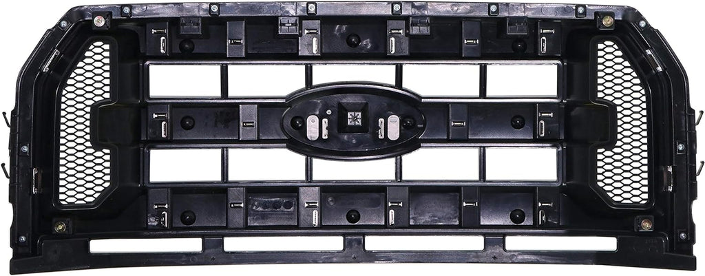 Chrome Shell/Textured Black Insert Three Bar Style Grille Assembly P150
