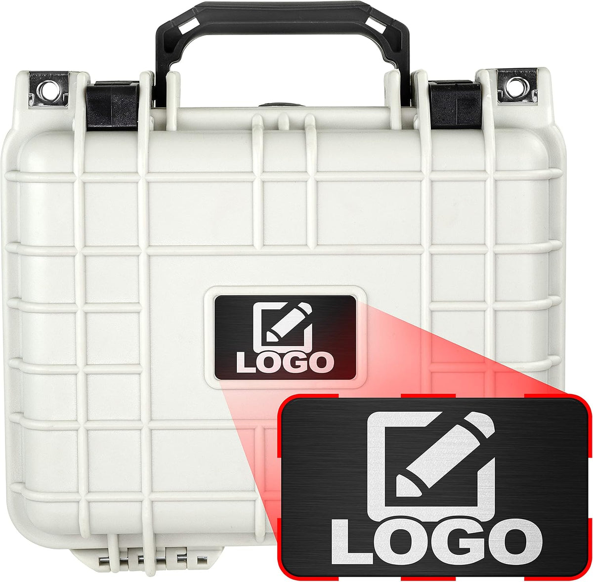 Small Waterproof Hard Camera Case with Foam Z3223