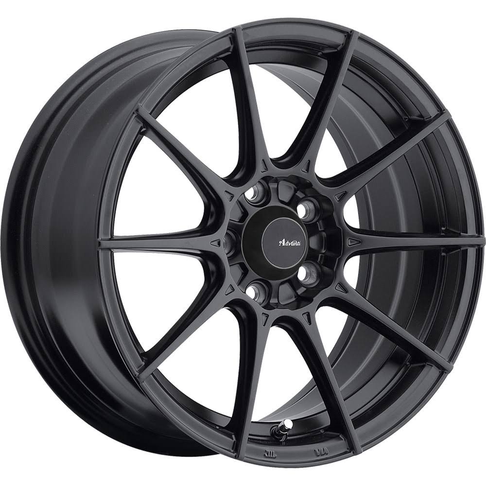 Matte Black 17x8 Wheel V8874