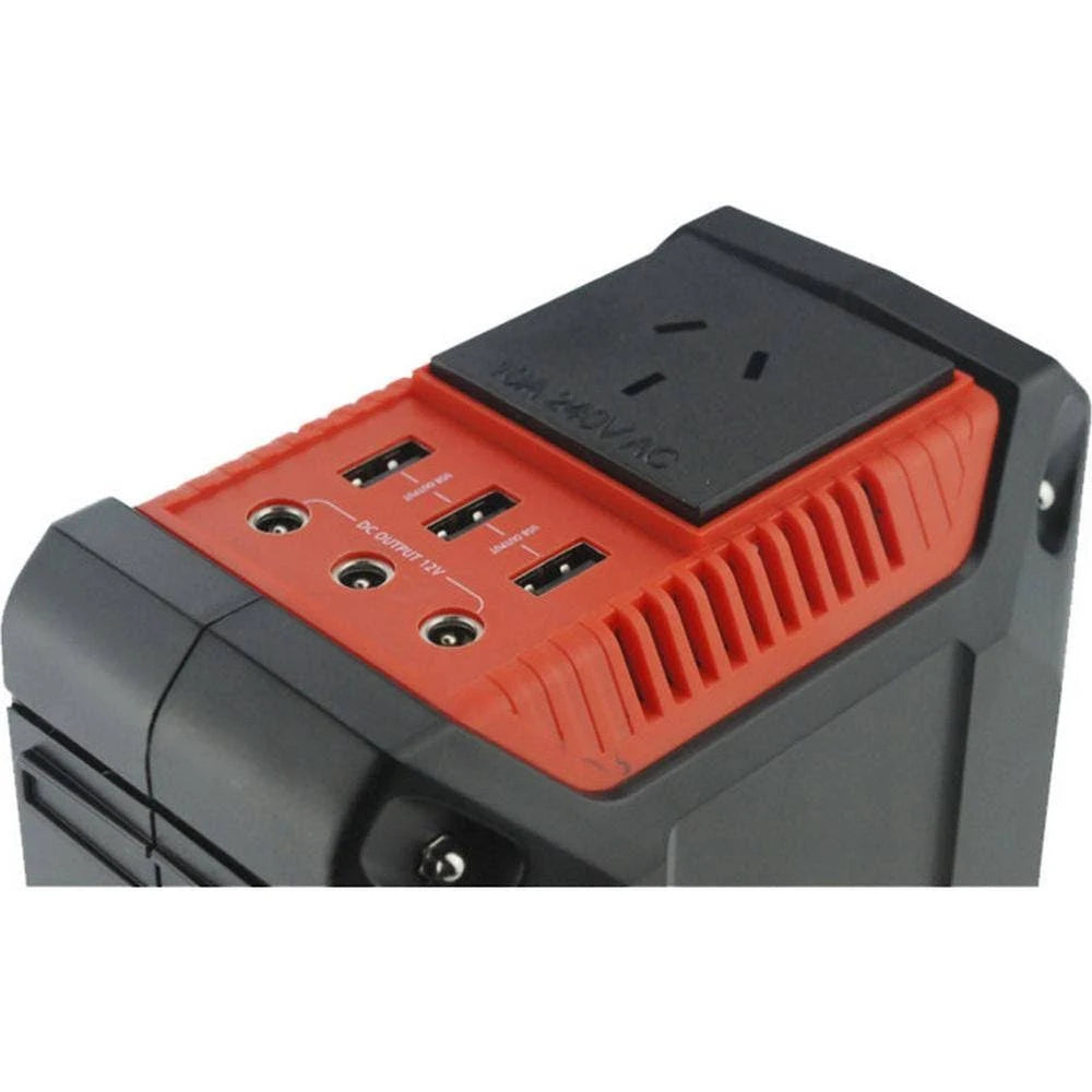 Portable Power Centre Inverter USB Solar C44215