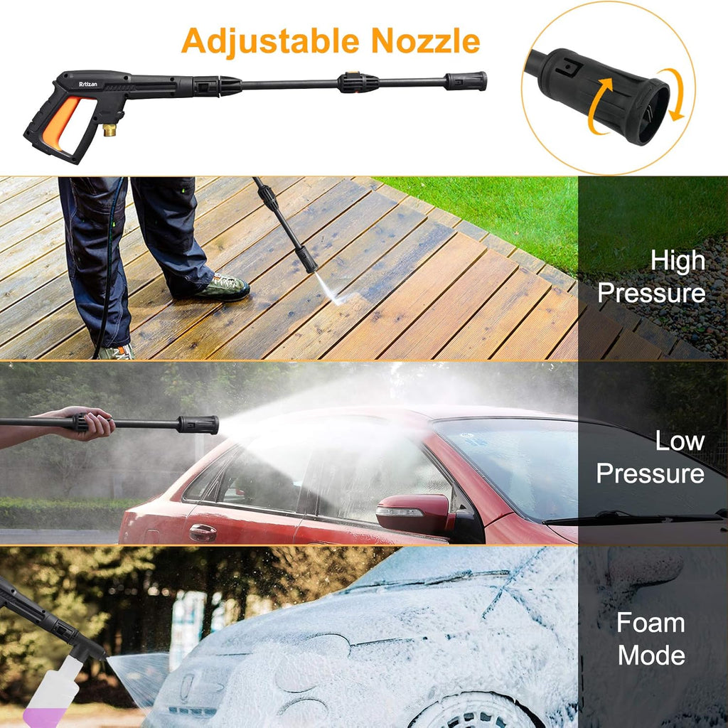 Electric Pressure Washer, 1800W, 1.76 GPM, 2030PSI B19668