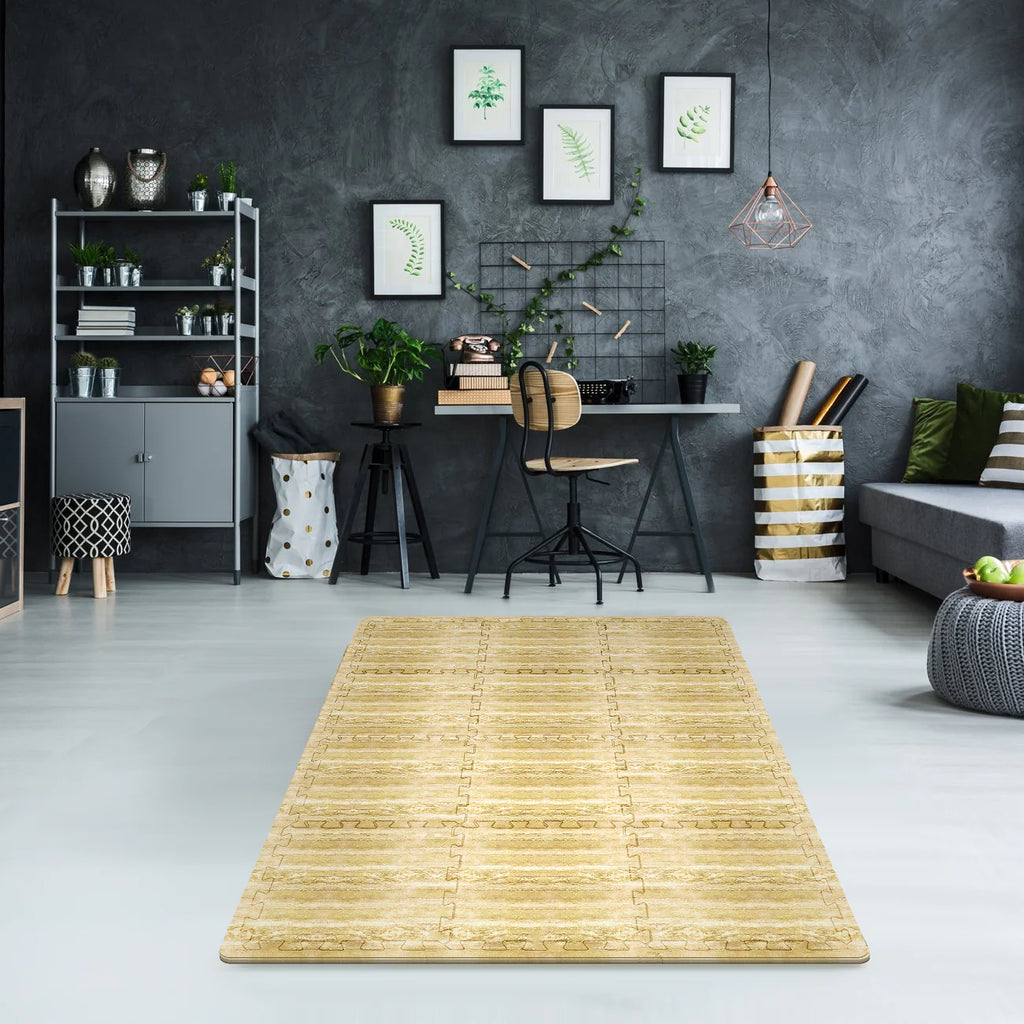 Wood Grain Interlocking Foam Floor Mats 12 x 12 Tiles Y810