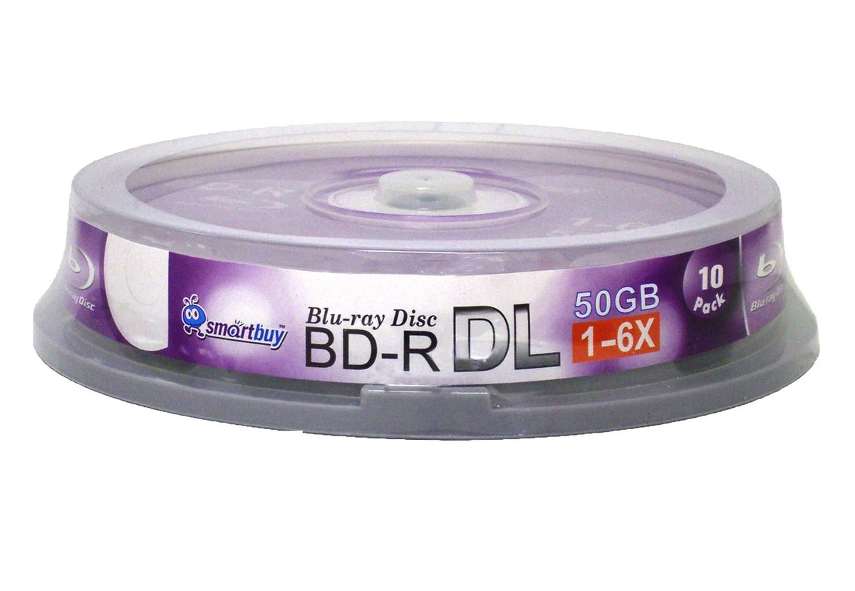 40-disc 50gb 6x Blu-ray Bd-r Dl Dual Layer Recordable Media Disc C34122