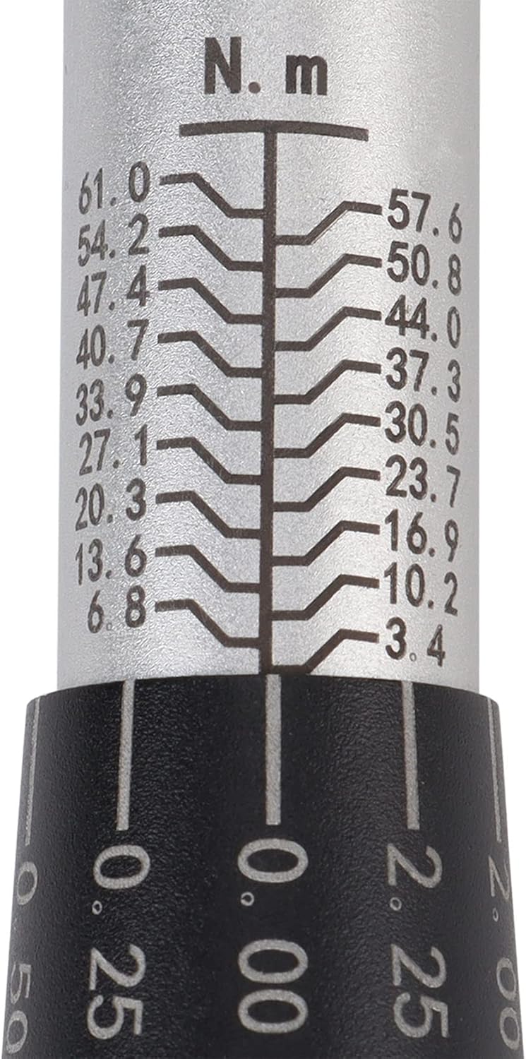 3/8-Inch Drive Click Torque Wrench, Preset, Dual Torque Scales, Pack of 2 O83802
