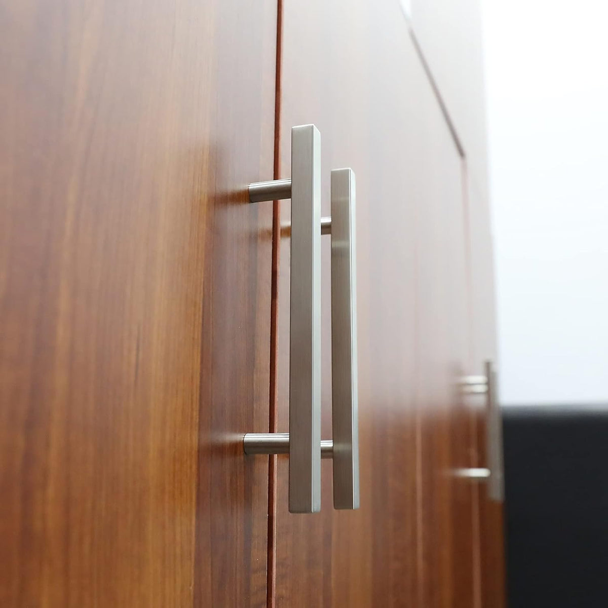 25 Pack Brushed Nickel Cabinet Pulls 3 inch C387